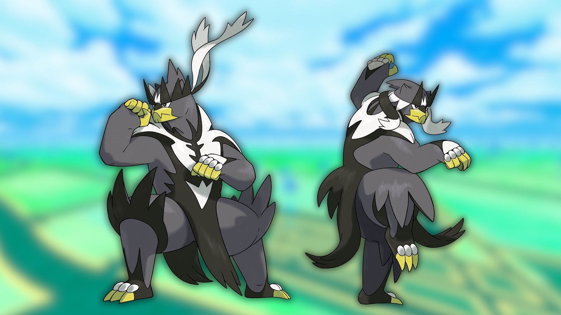Urshifu Single Strike and Rapid Strike Style form (Image via The Pokemon Company)